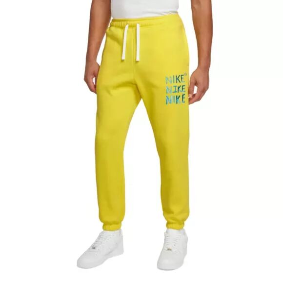 adidas Other - Nike Men's Sportswear Have A Nike Day Joggers-Yellow Size Large DQ4081-765 New